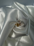 3.07 Ct Oval Lab Grown Canary Diamond | Bezel set 18k Yellow Gold