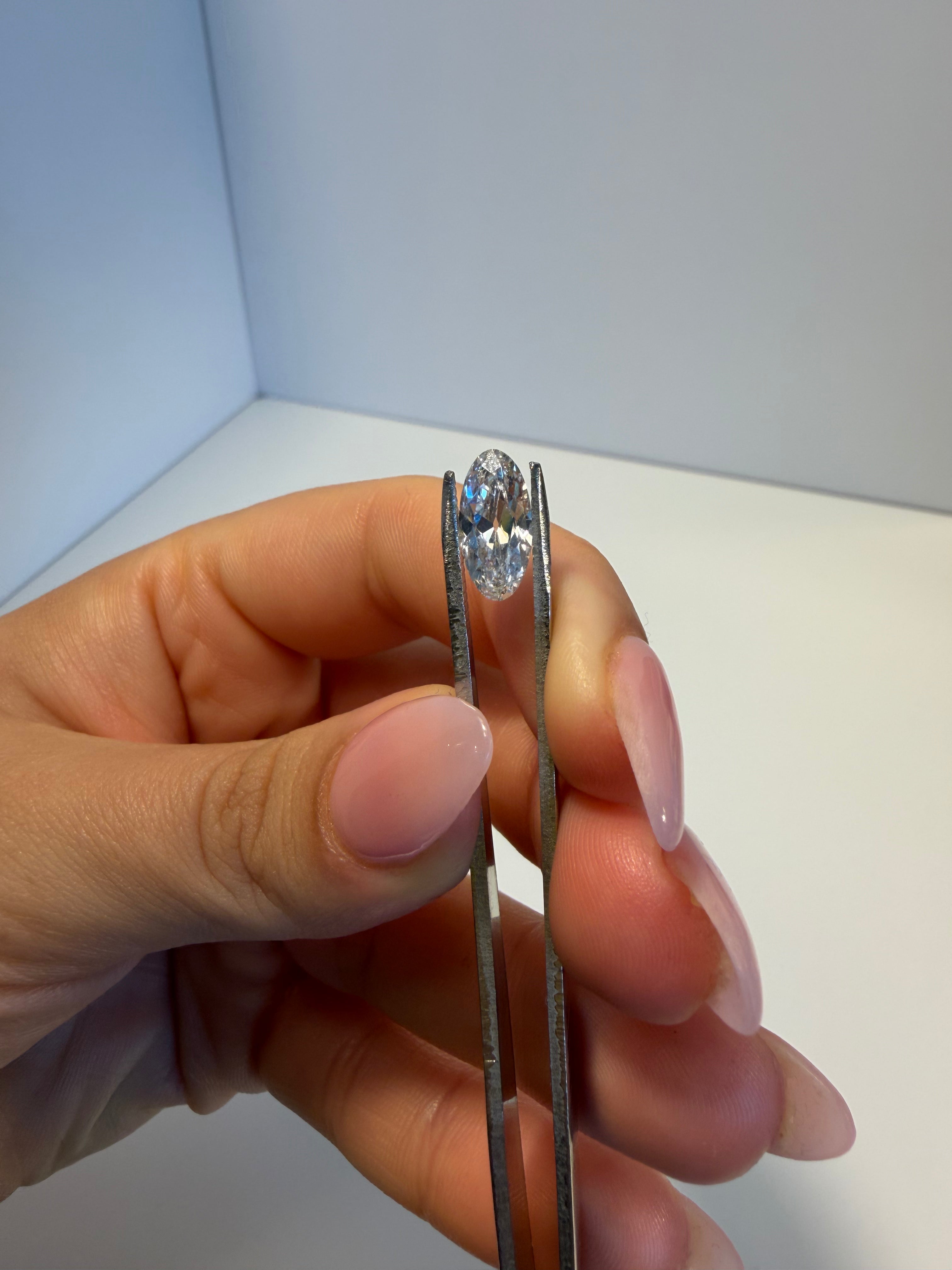 Loose 2.02 ct Lab Grown Moval