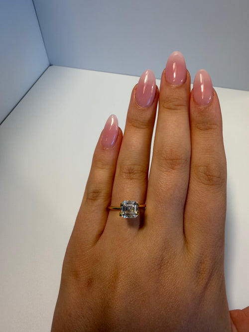 Loose 2.08 ct Asscher Lab Grown Diamond