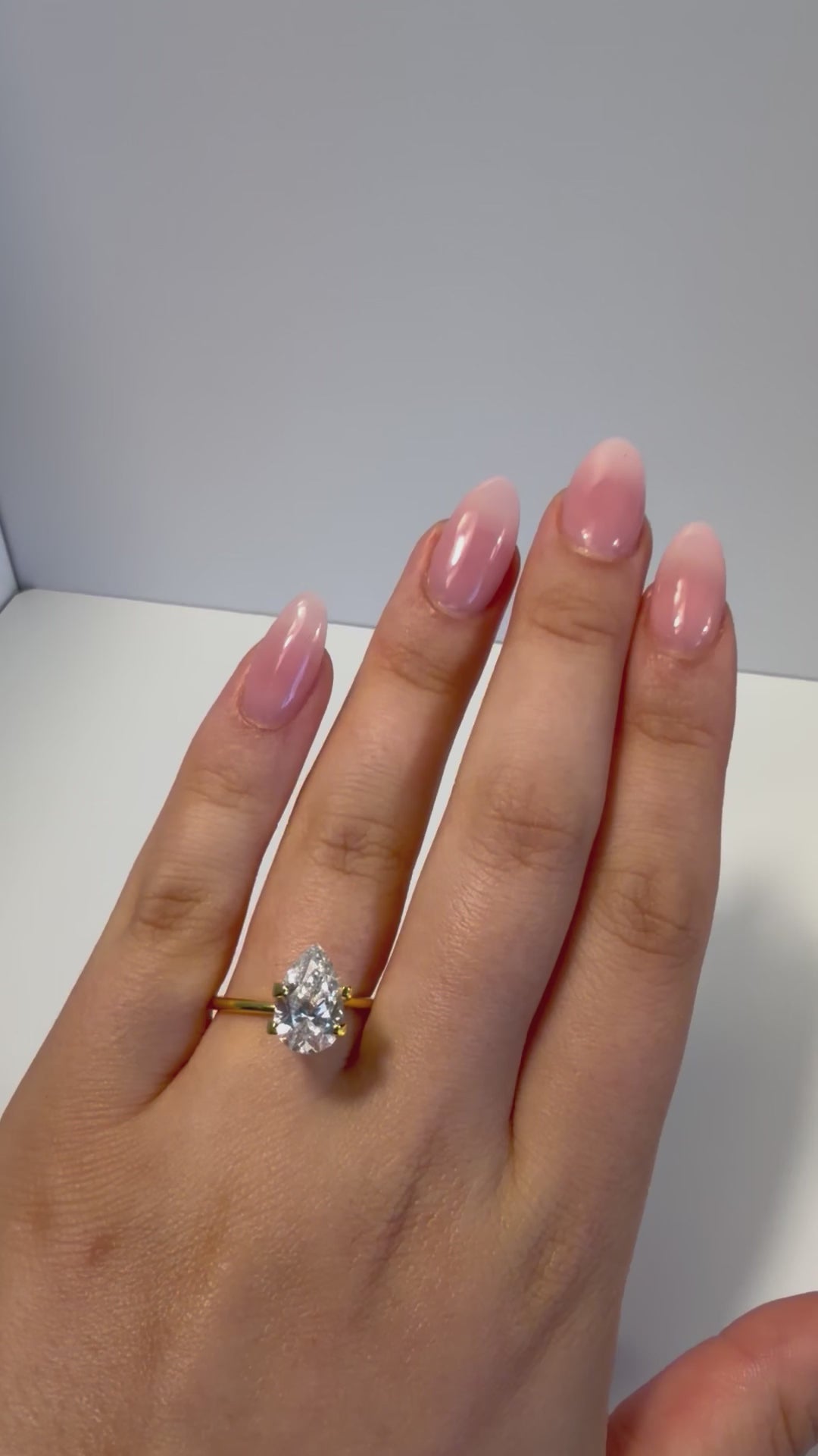 Loose 2.51 ct Pear Lab Grown Diamond