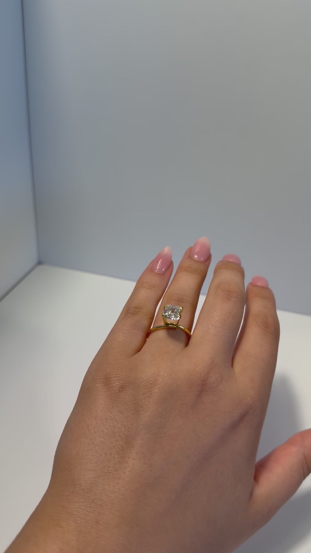 Loose 2.08 ct Asscher Lab Grown Diamond