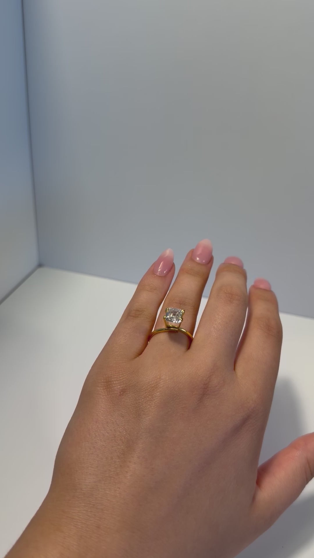Loose 2.08 ct Asscher Lab Grown Diamond